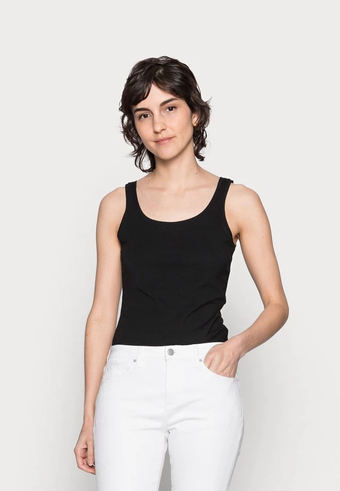 T-Shirt ANNA FIELD Anna Field Basic Tank 3er Pack Noir Femme | KYN-6578453